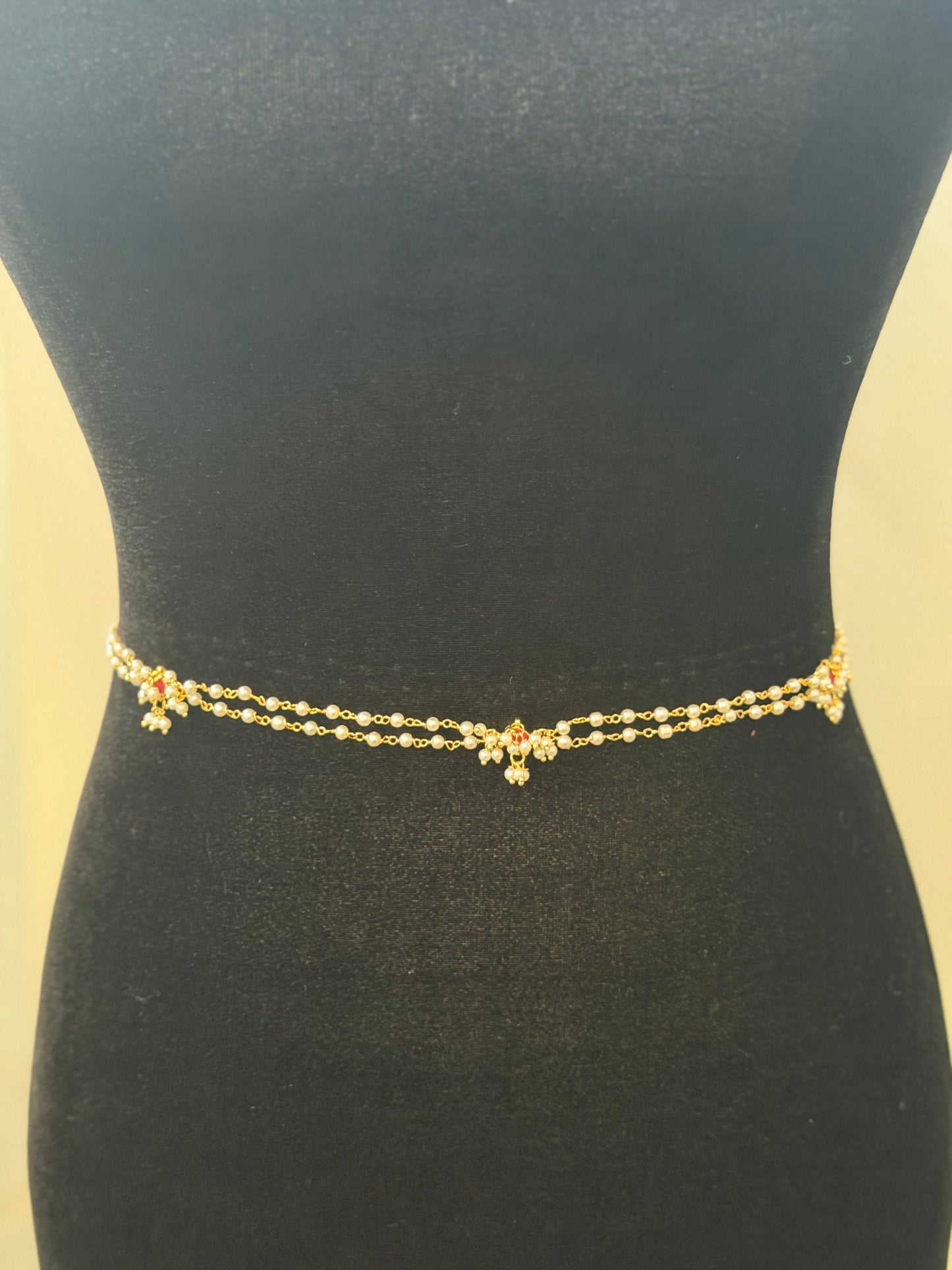 Pearl Kundan Hair Accessories | Traditional Indian Jewelry
