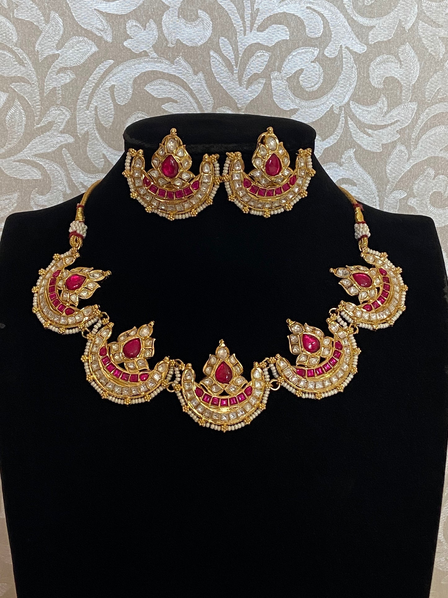 Jadau Kundan necklace | Indian jewelry in USA | Latest Indian jewelry