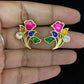 Jadau Kundan Studs  | Indian Earrings