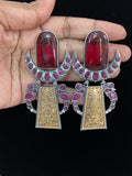 Dual tone earrings | Gift ideas