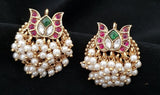 Antique Kemp Pearl Tops |  Traditional Earrings In USA | Gift Idea