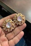 Moissanite Studs | latest Indian jewelry