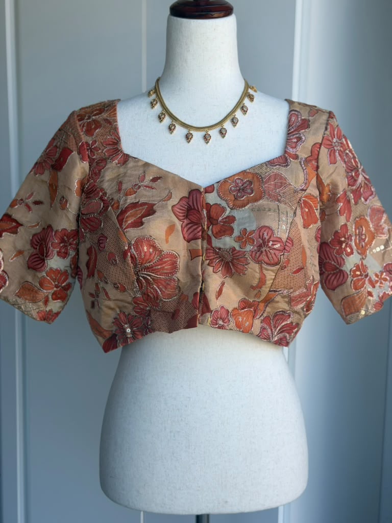 Printed Blouse | Saree Blouses in USA