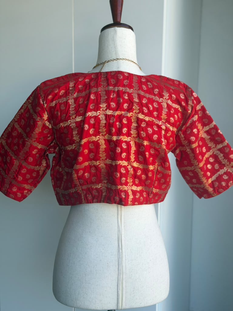 Banaras Brocade Blouse | Readymade Blouses In USA