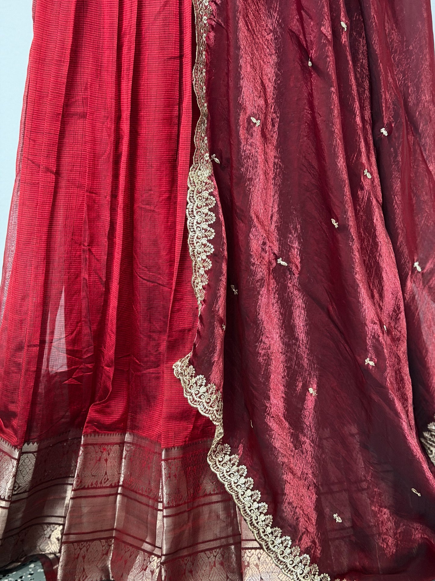 Mangalagiri  Pattu pavada |  Partywear Lehanga |  Lehanga voni