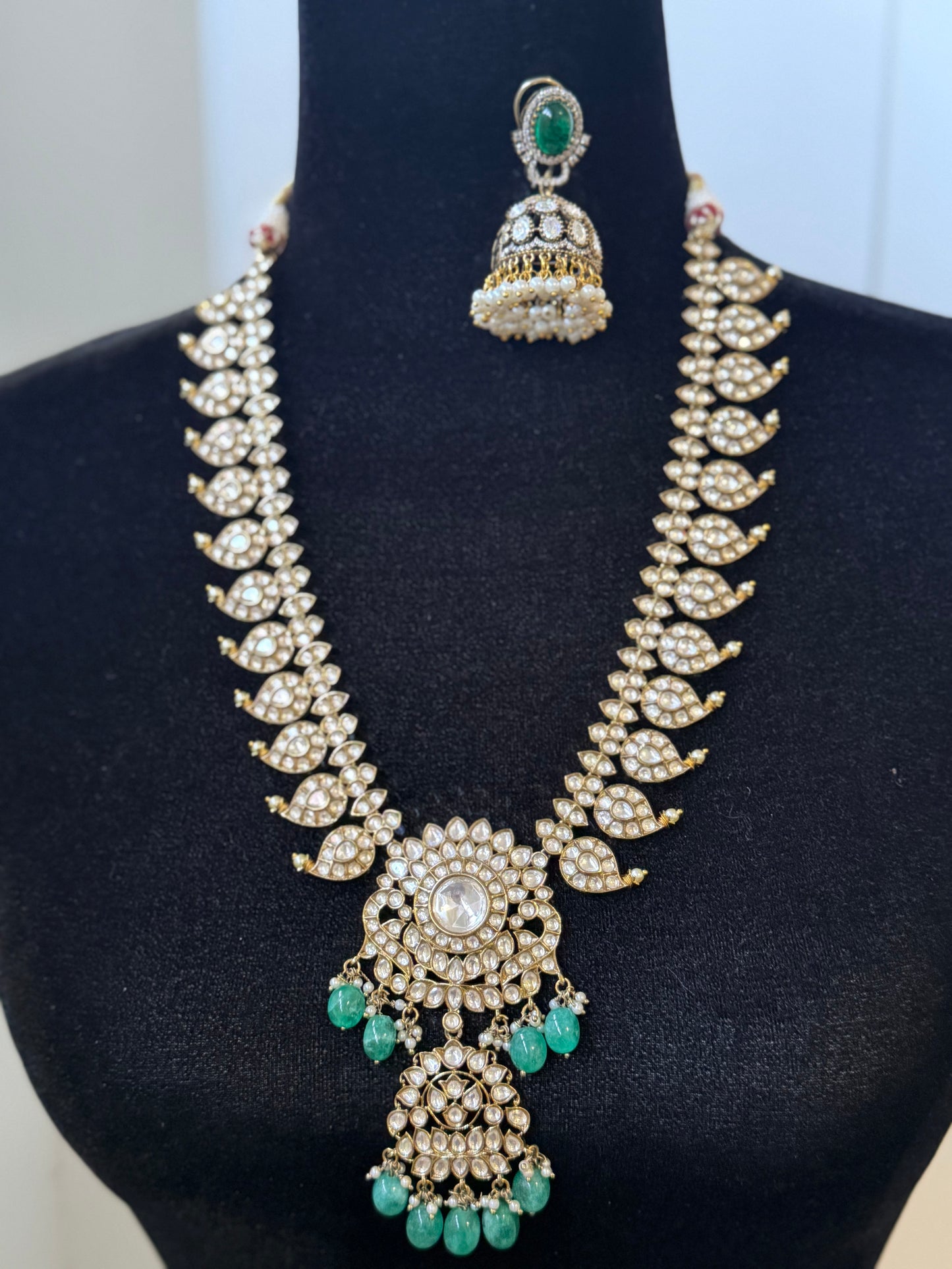 Traditional kundan Mango Haram | Latest  Necklace | Indian bridal jewelry