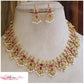 Antique CZ Necklace Set | Indian Jewelry In USA
