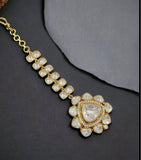 Moissanite Maang Tikka |  Indian jewelry in USA