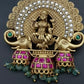 Jadau Kundan Lakshmi  Pendant | Traditional Temple Pendant | Latest Jeweiry