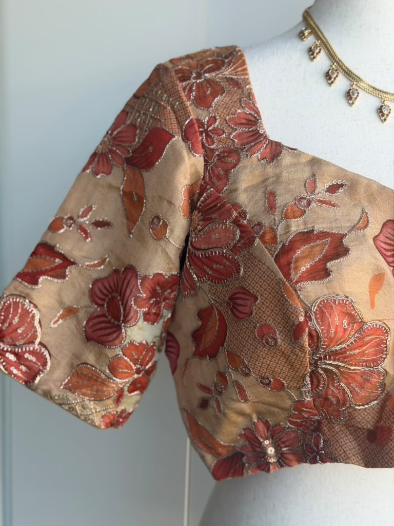 Printed Blouse | Saree Blouses in USA