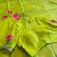 Hand Painted Mangalagiri Handloom Saree | Light Weight Saree