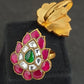 Jadau Kundan Finger Ring | Adjustble Finger Ring