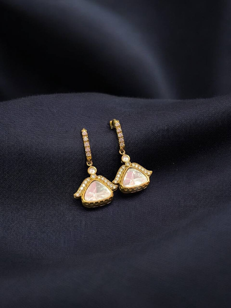 AD Kundan Earrings | Indian Jewelry In USA