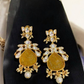 Carved Stone Kundan Earrings | Indian Jewelry In USA