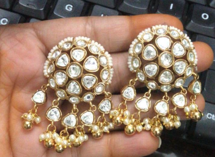Moissanites Earrings | Indian Earrings in USA