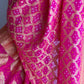 Pure Khaddi Georgette Banaras Bandini Saree | Sarees in USA