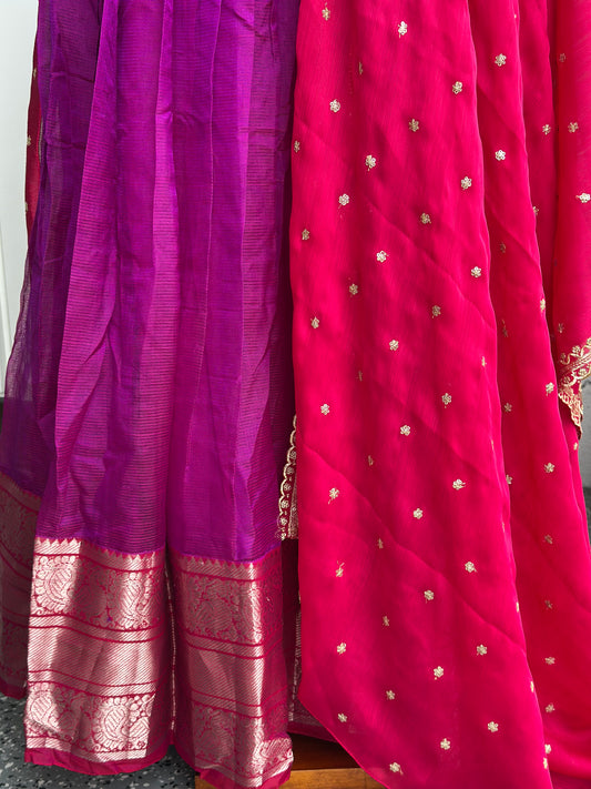 Teens managalgiri lehanga | Langa voni | Teens ethnic wear