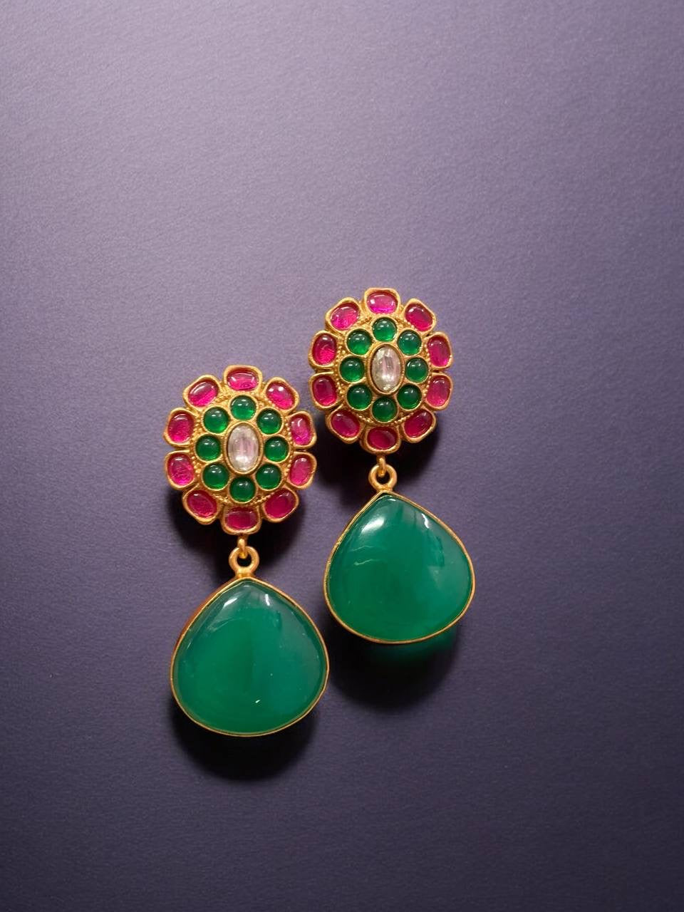 Exquisite Jadau Kundan Earrings