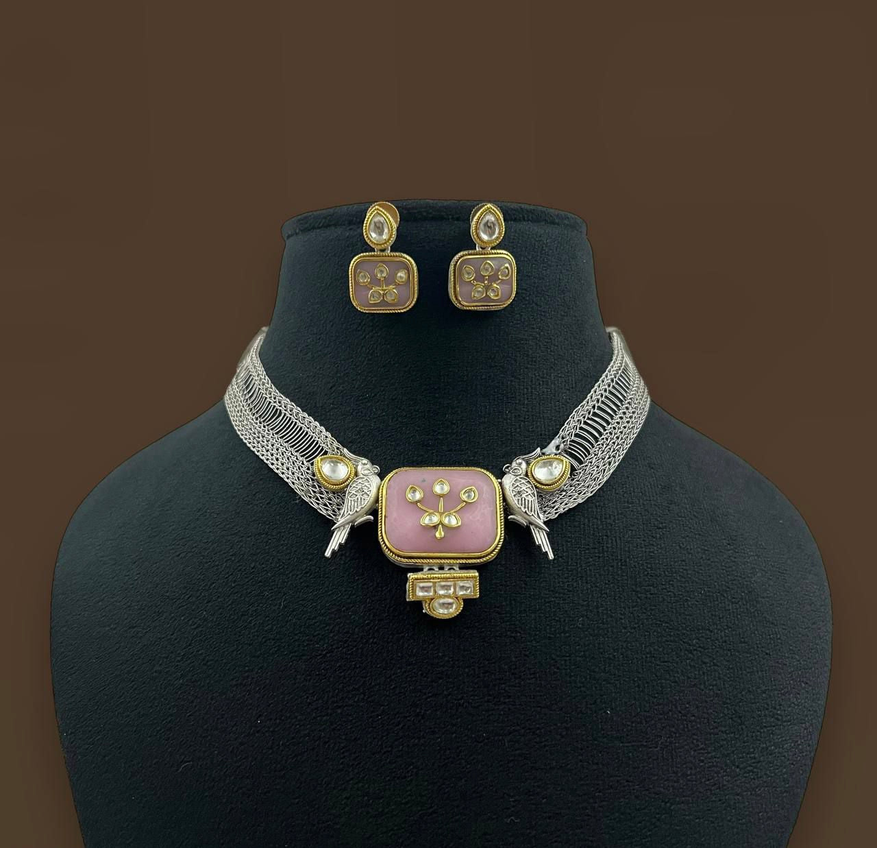 Oxidized mess necklace | Latest Indian jewelry
