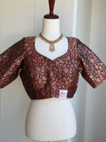 Banaras Brocade Blouse | Saree blouses in USA | Boutique blouses