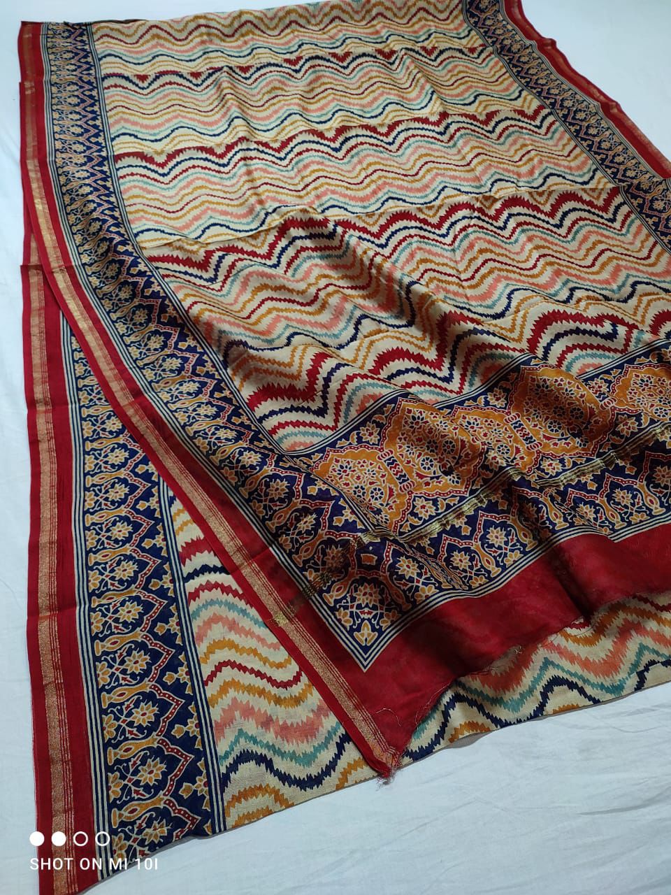 Chanderi printed sarees | Gift sarees