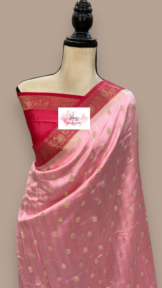 Pure chiniya silk saree | Silk mark certified saree