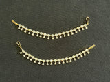AD Champaswaralu | Indian Ear Chains | Hair accessories