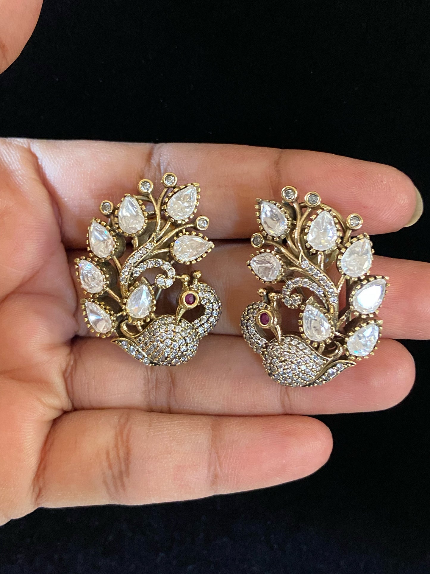 Victorian ad earrings