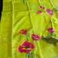 Hand Painted Mangalagiri Handloom Saree | Light Weight Saree