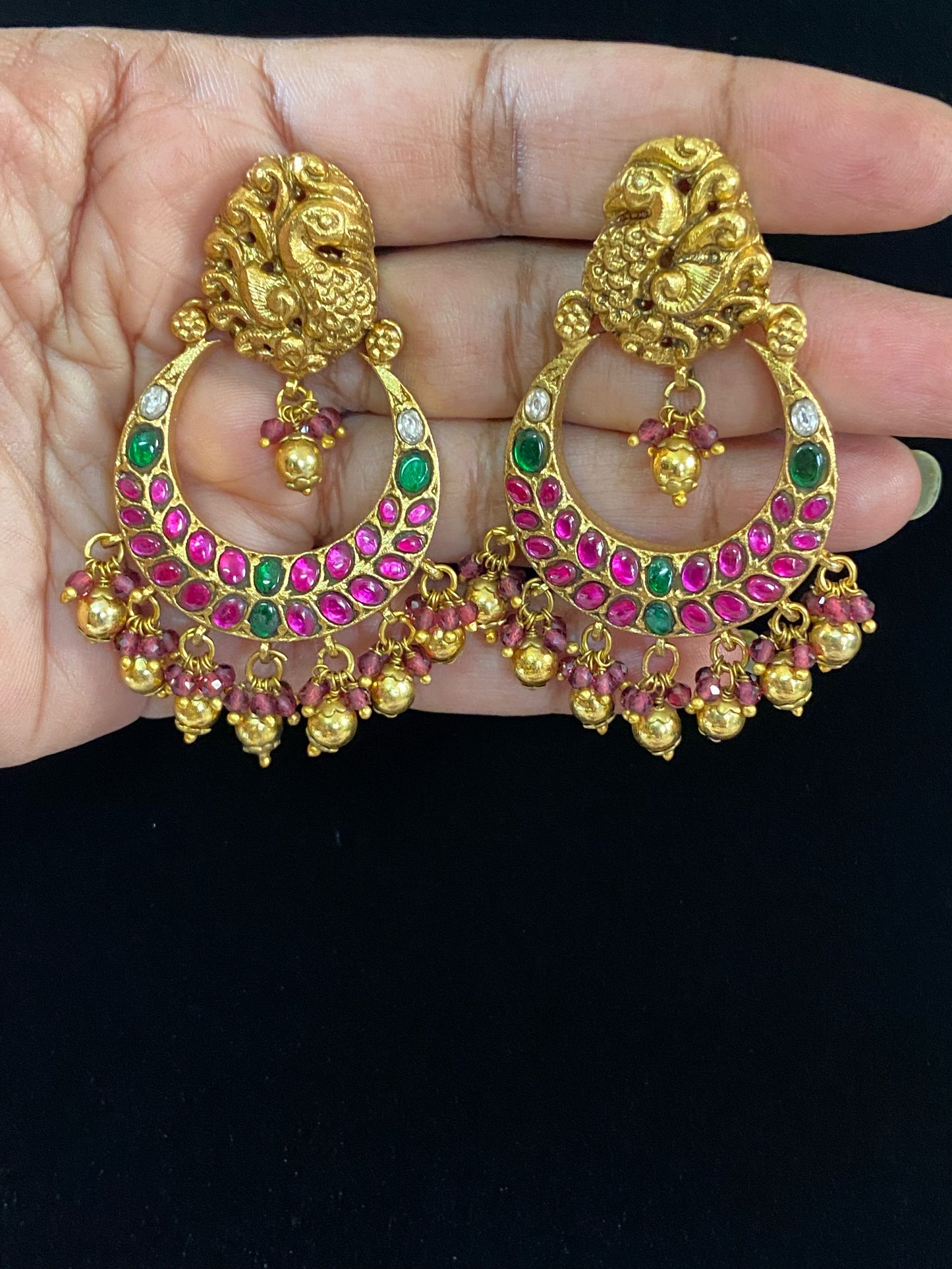 Jadau Kundan earrings | Indian earrings