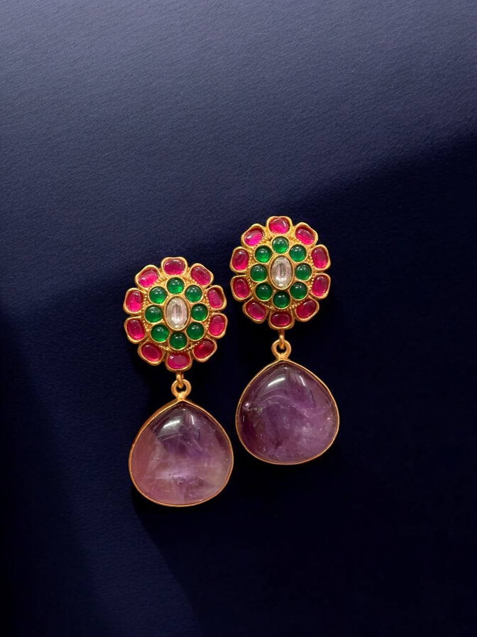 Exquisite Jadau Kundan Earrings