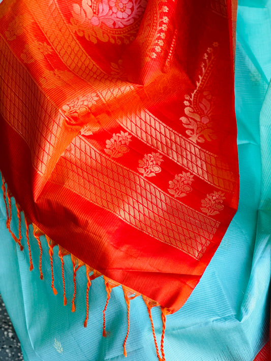 Kanjivaram soft silk saree | Silk mark certified saree