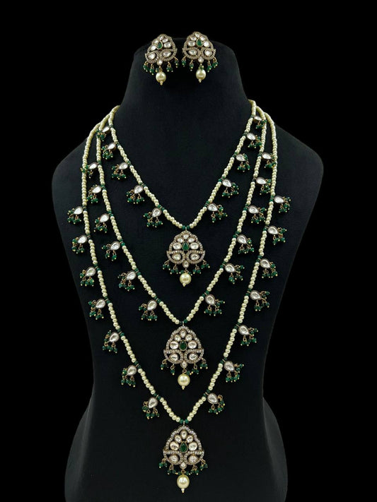 Victorian Rani haar | Teen lada | Exclusive Indian jewellery