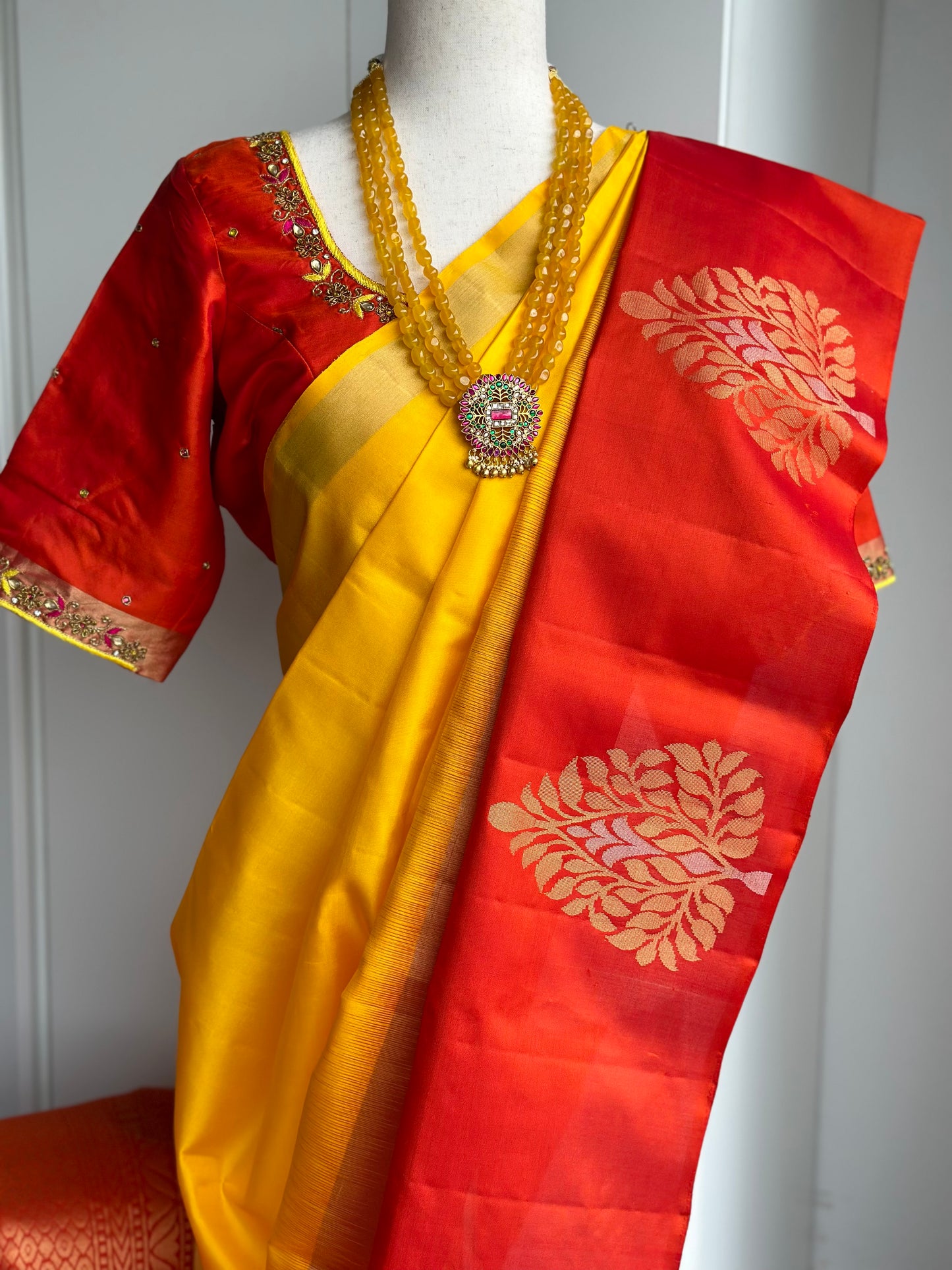Pure Kanjivaram soft silk saree | Silk mark certified