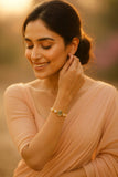 Moissanite Kundan Bracelet | Indian Jewelry InUSA | Gift Idea