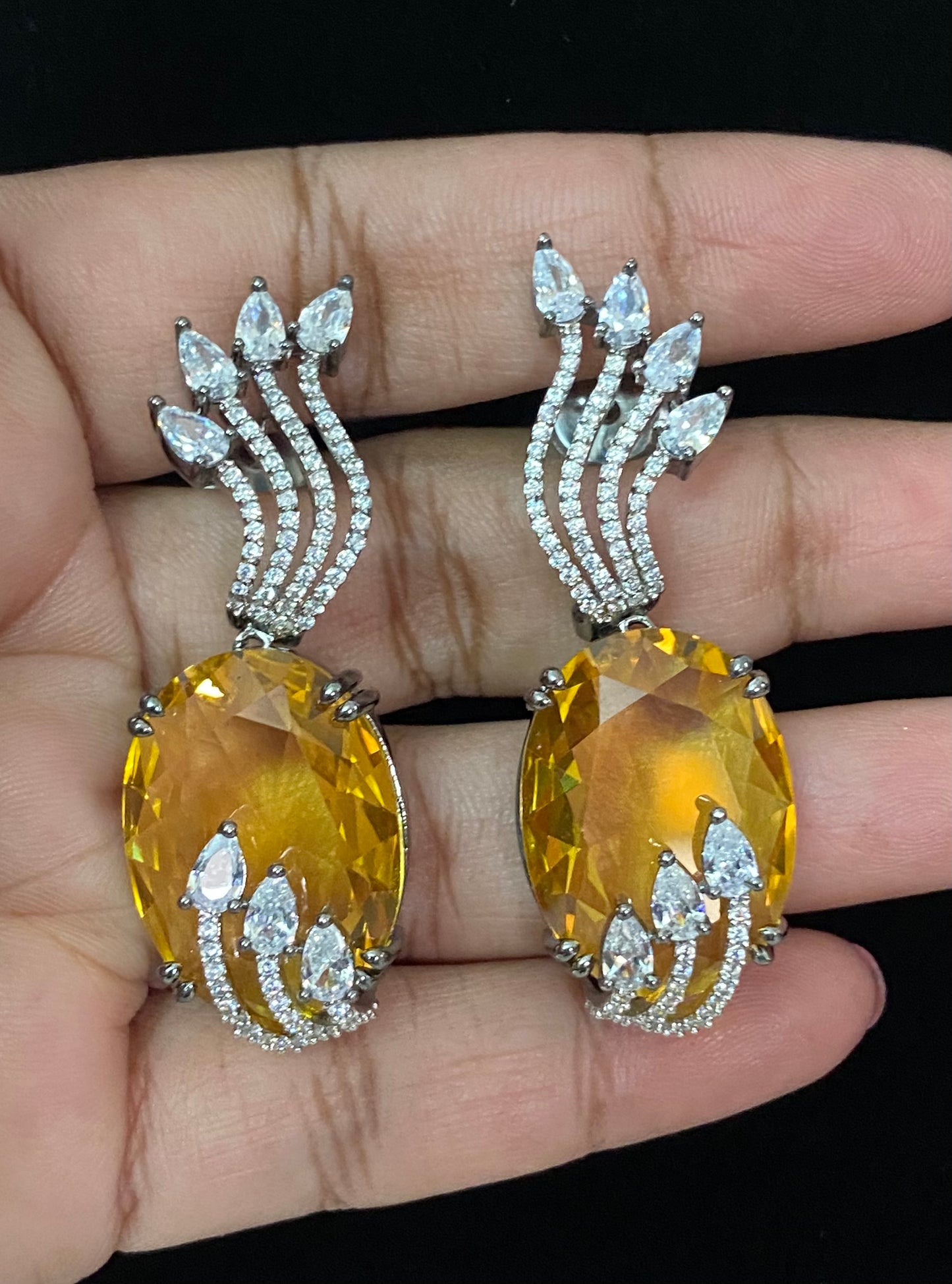 Victorian ad earrings | Latest Indian jewelry