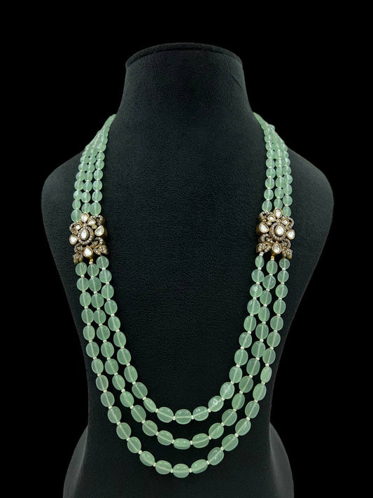Victorian side pendants necklace