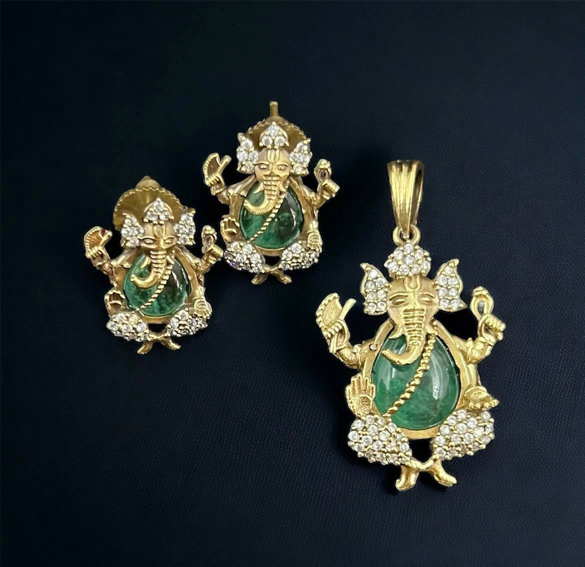 Ganesha pendant set | Indian jewelry in USA