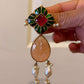Jadau Fushion Pendant | Indian Jewelry In USA