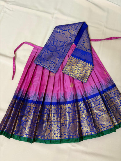 Goddess Dress | Sravanamasam Ammavari  Kalasam Dress | Traditional Medium Ammavari Dress
