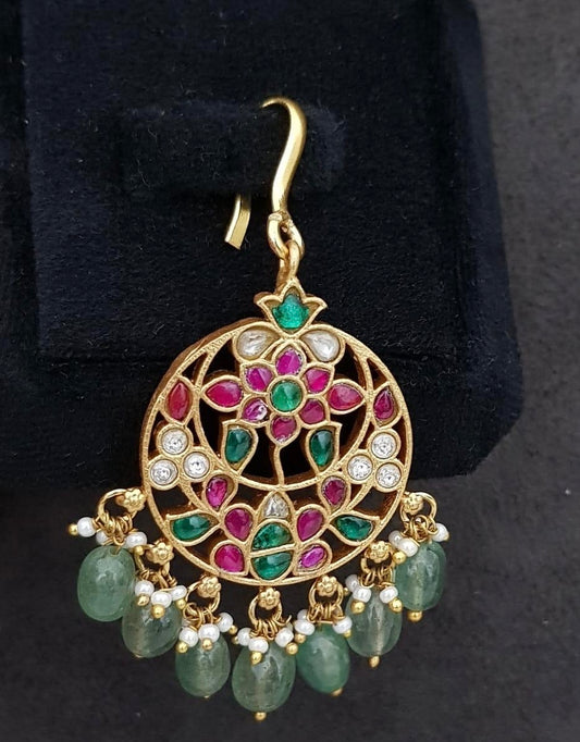 Jadau Kundan Maang Tikka | Traditional Maang Tikka | Gift Idea