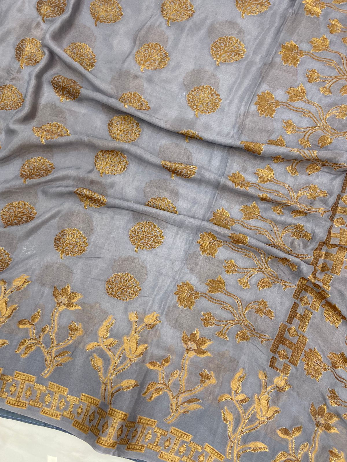 Banaras Chiffon Saree | Light weight fancy saree