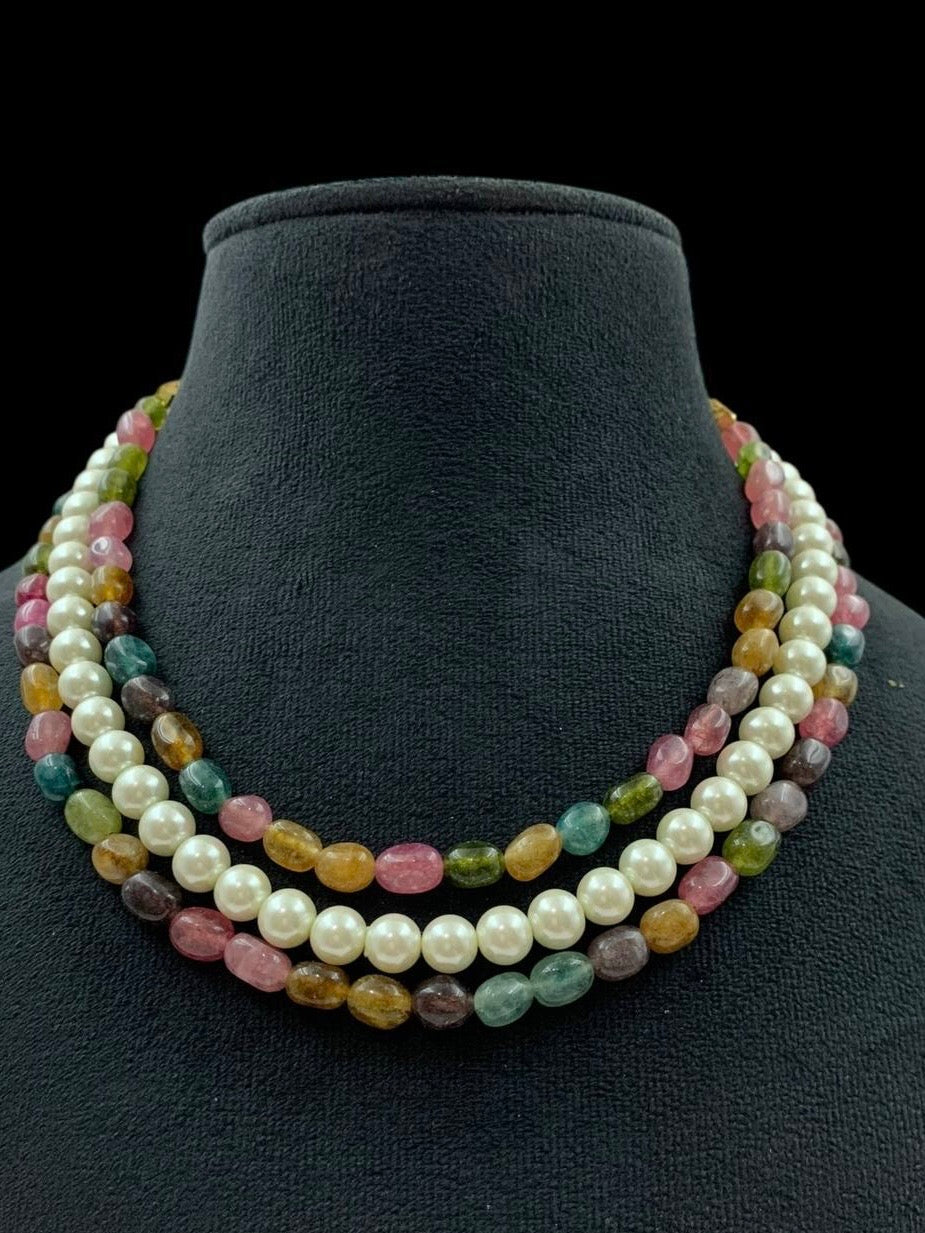 Beads & Pearl Choker | South Indian jewelry
