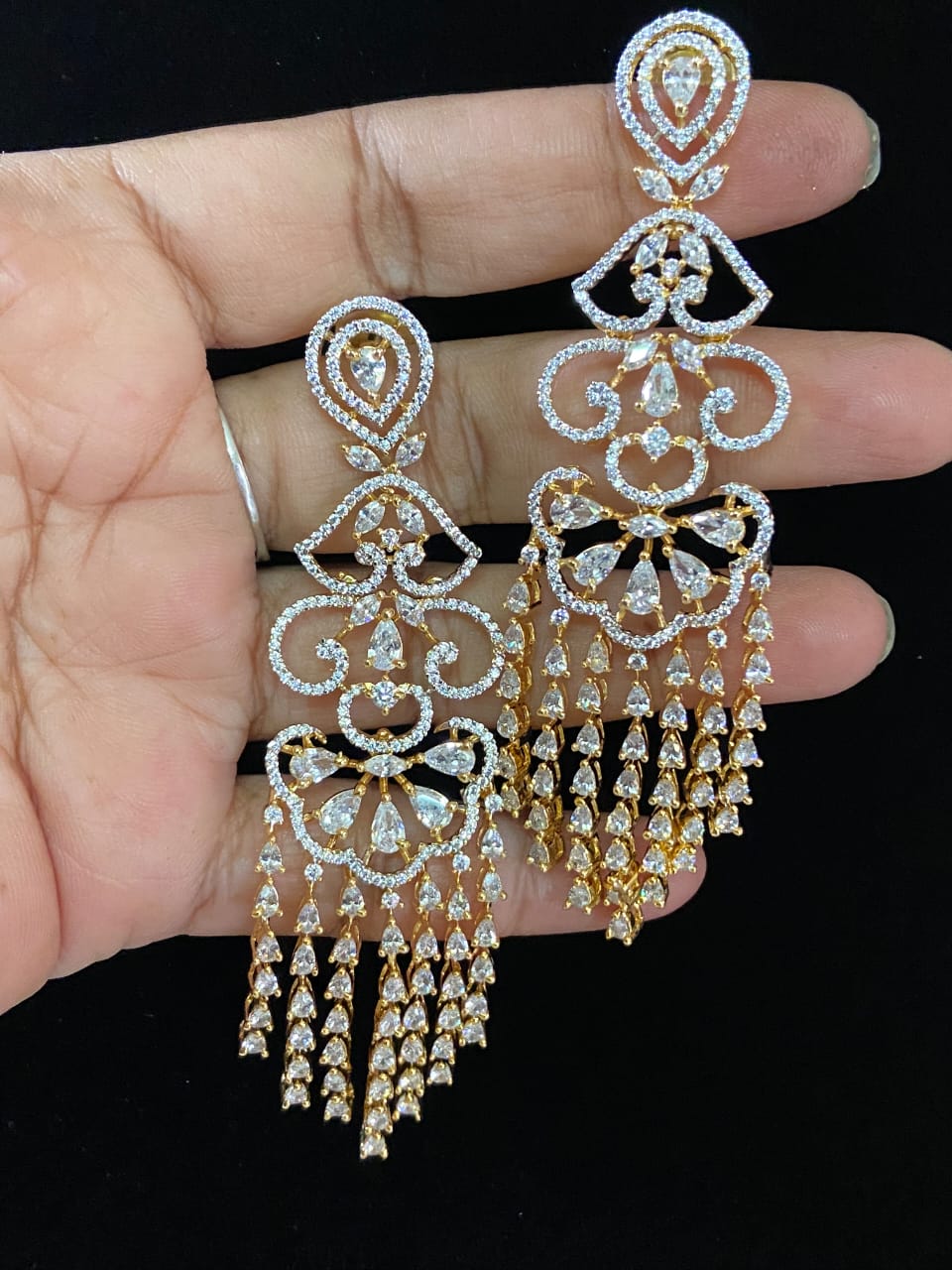 AD Dangler Earrings | Party Wear Earrings