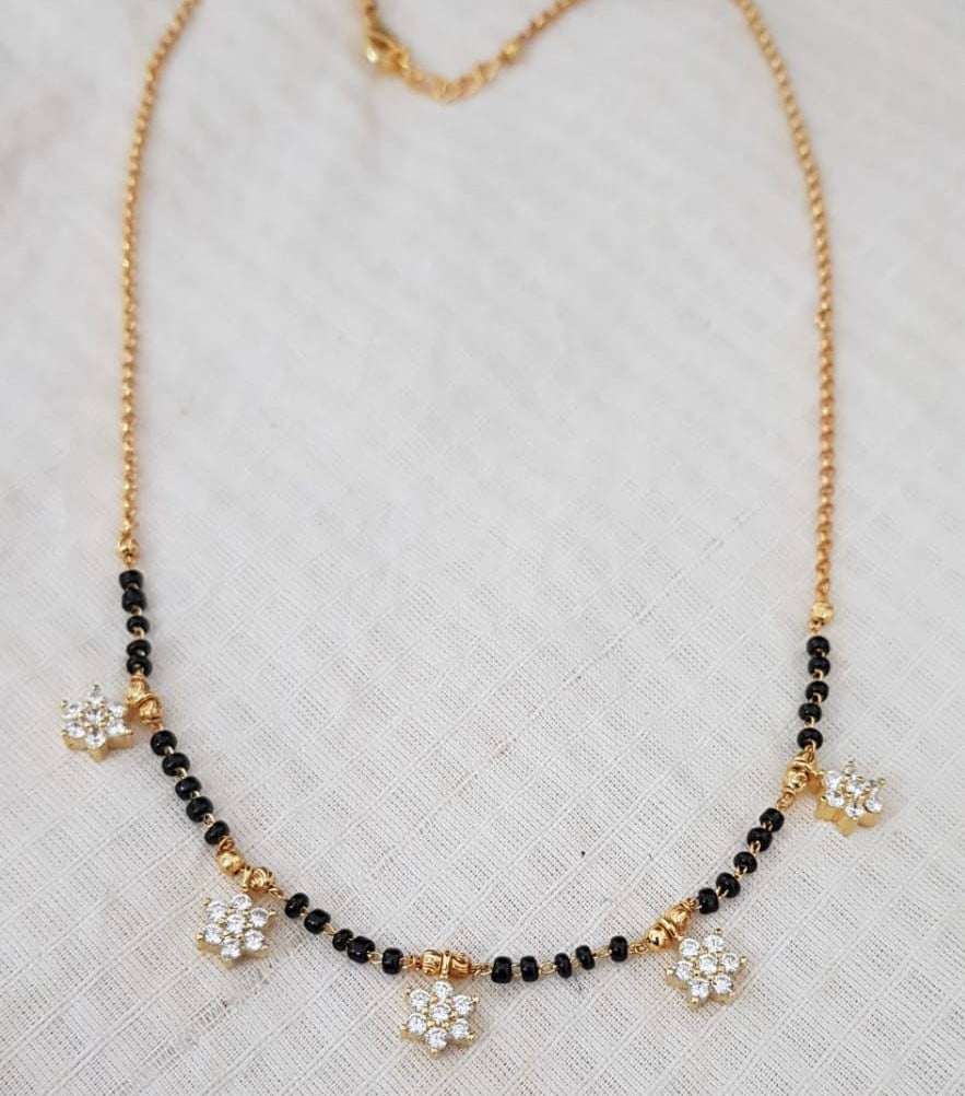 Simple black beads | Mangalsutra