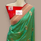 Pure Katan Silk Saree/ Pure Handoolm Saree