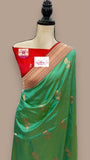 Pure Katan Silk Saree/ Pure Handoolm Saree