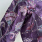 Hand embroidery Kalamkari purple blouse