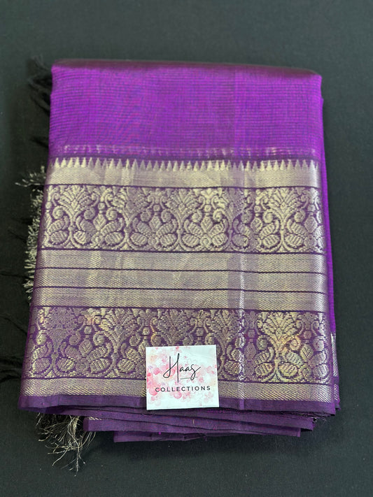 Big kanchi border mangalagiri saree | handloom managalgiri