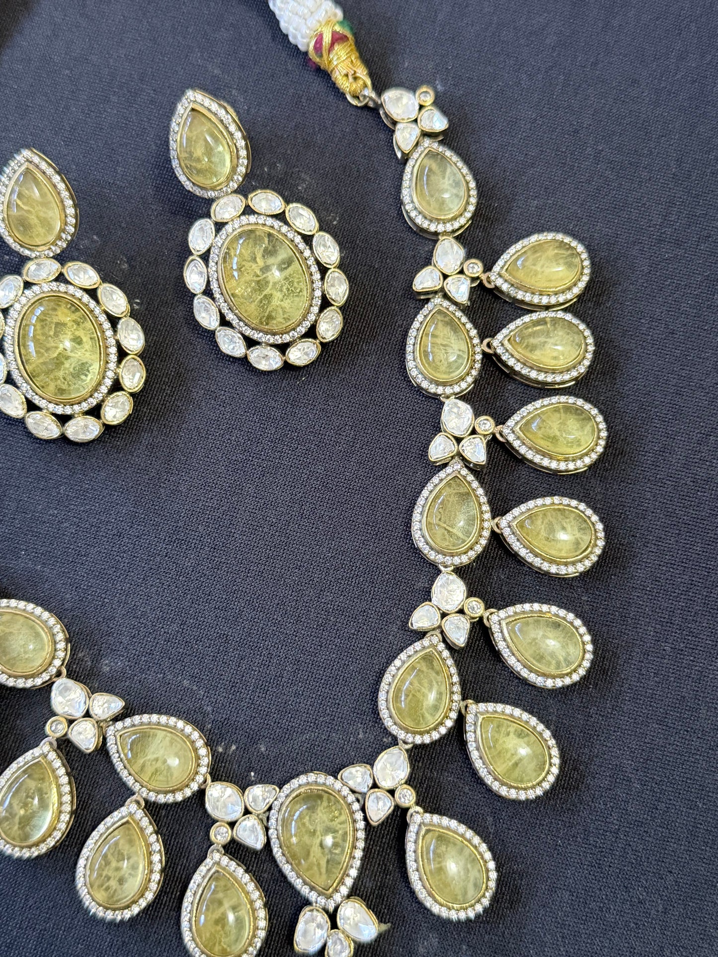 Polki Kundan Necklace Set | Latest Indian Jewelry | Bollywood Jewlery In USA